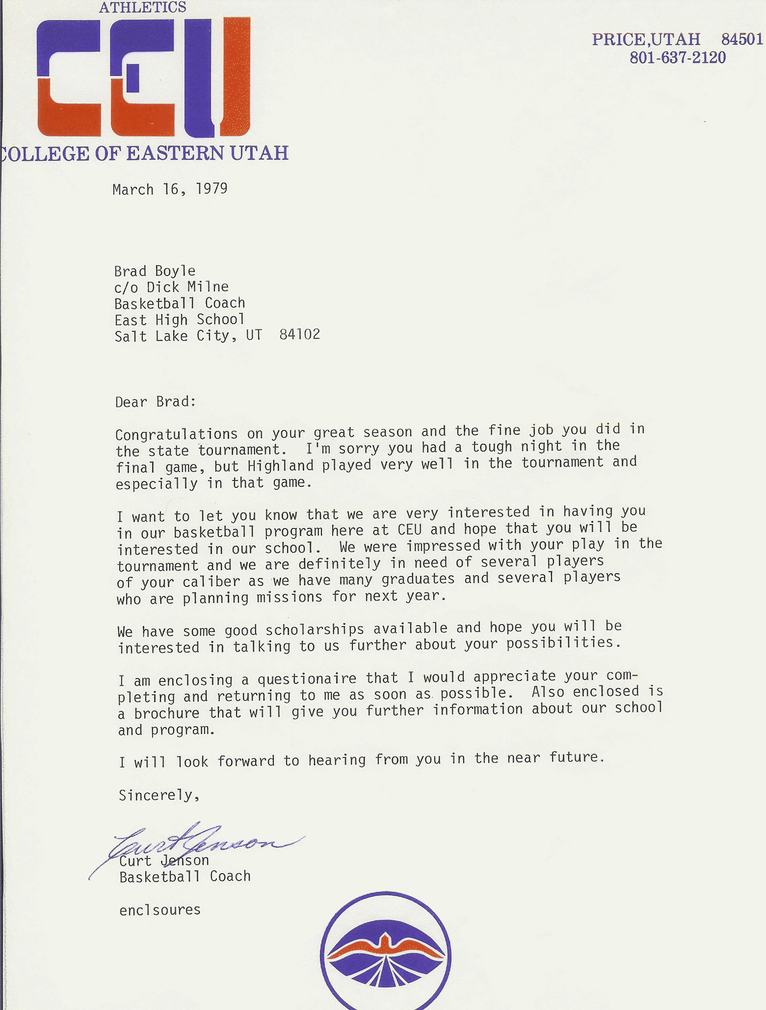 CEU Recruitment Letter