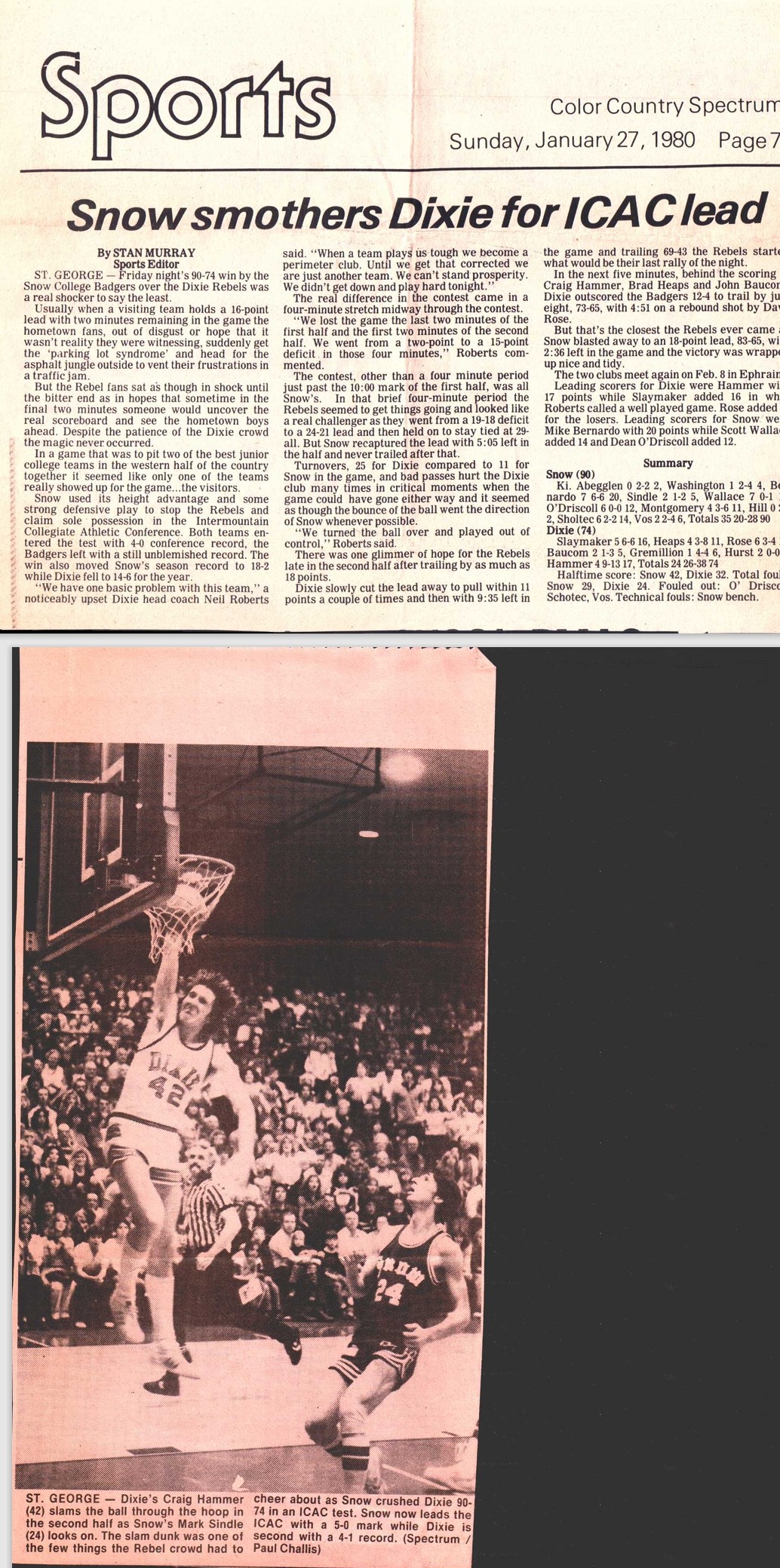 Spectrum January 27, 1980