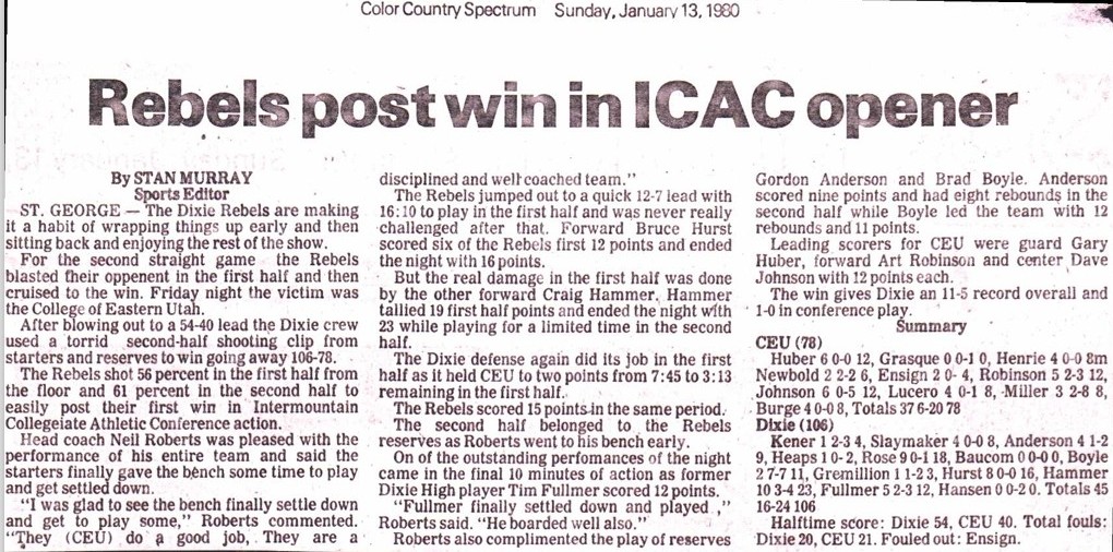 Spectrum January 31, 1980