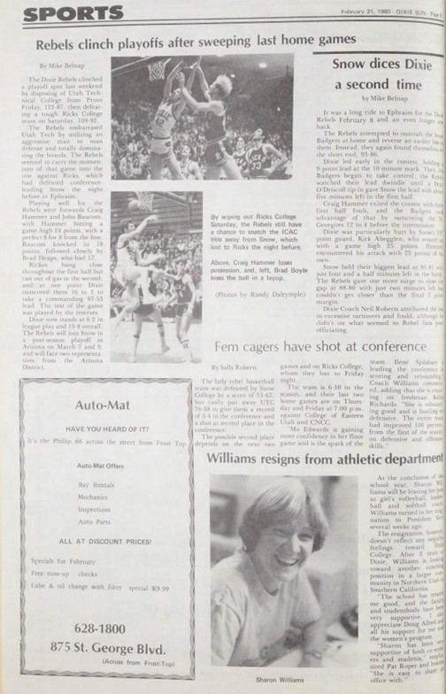 The Dixie Sun February 21, 1980