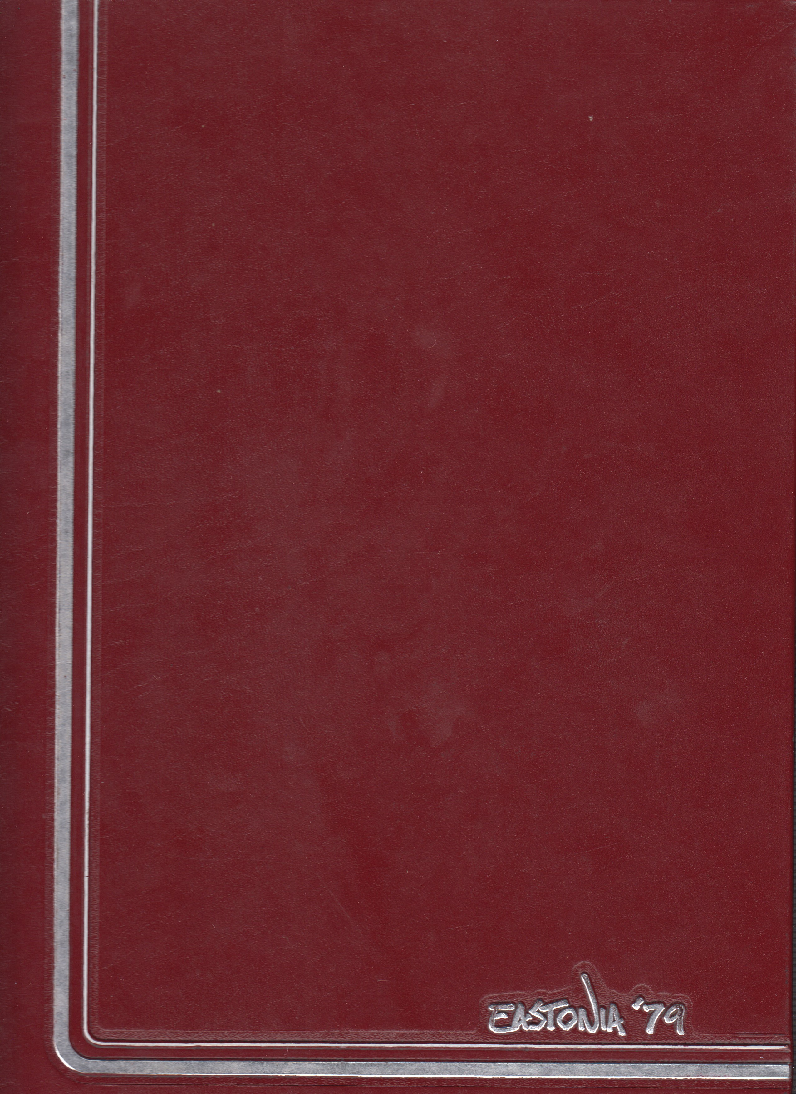 Eastonia 1979 Yearbook Cover
