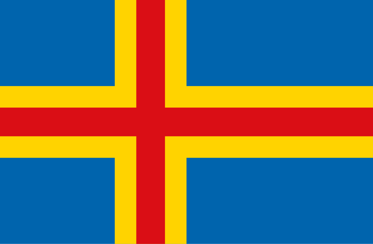 Flag of Åland Islands