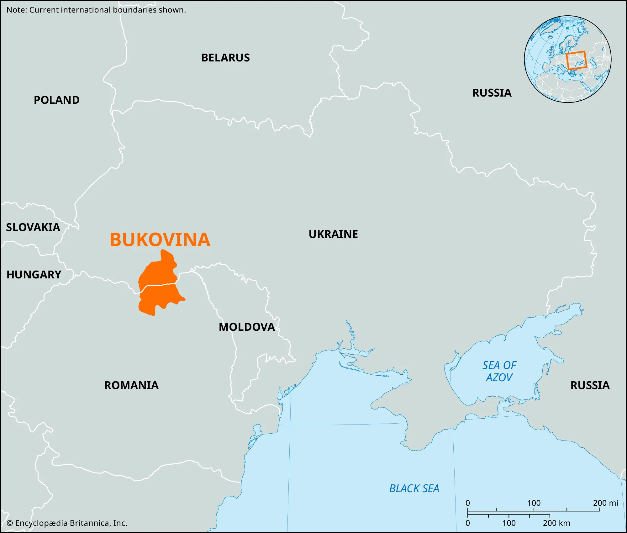 Map icon representing Bukovina