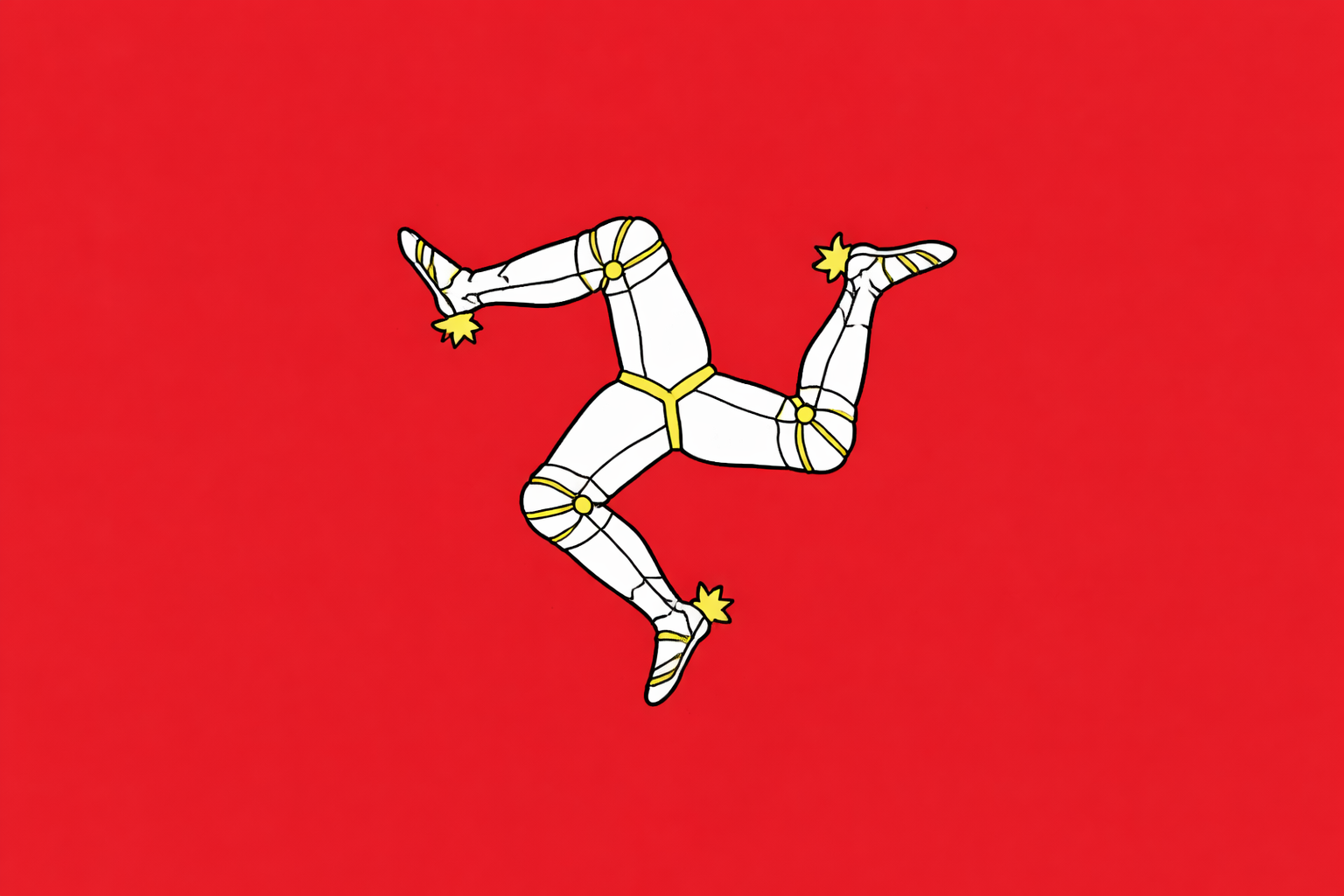 Flag of the Isle of Man