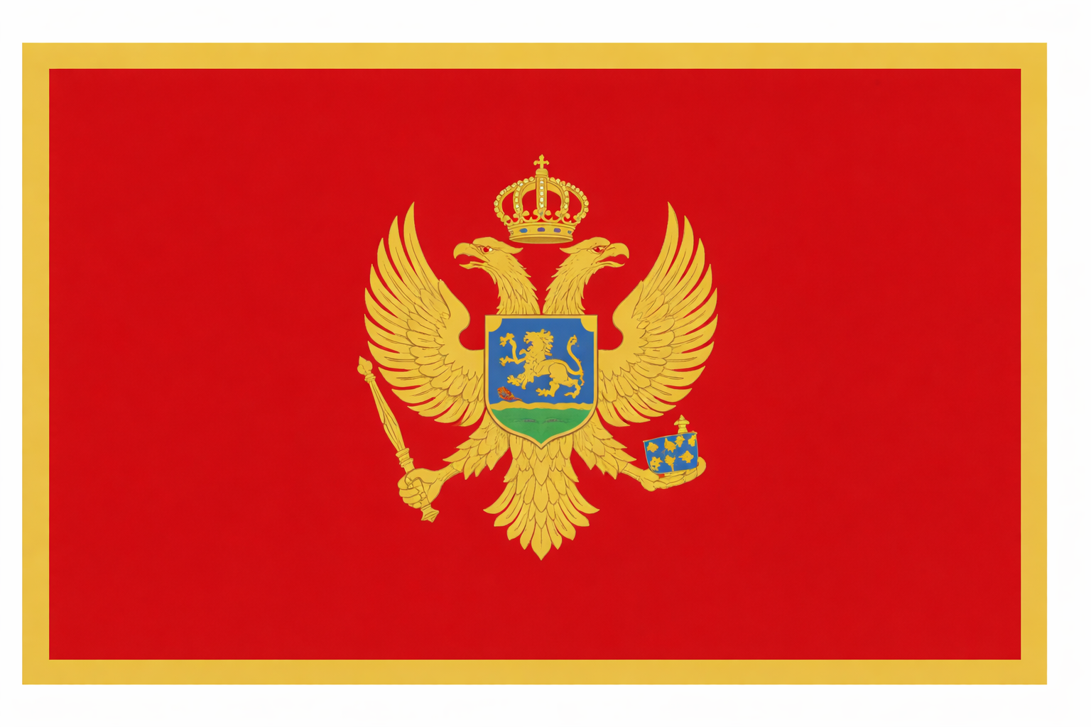 Flag of Montenegro