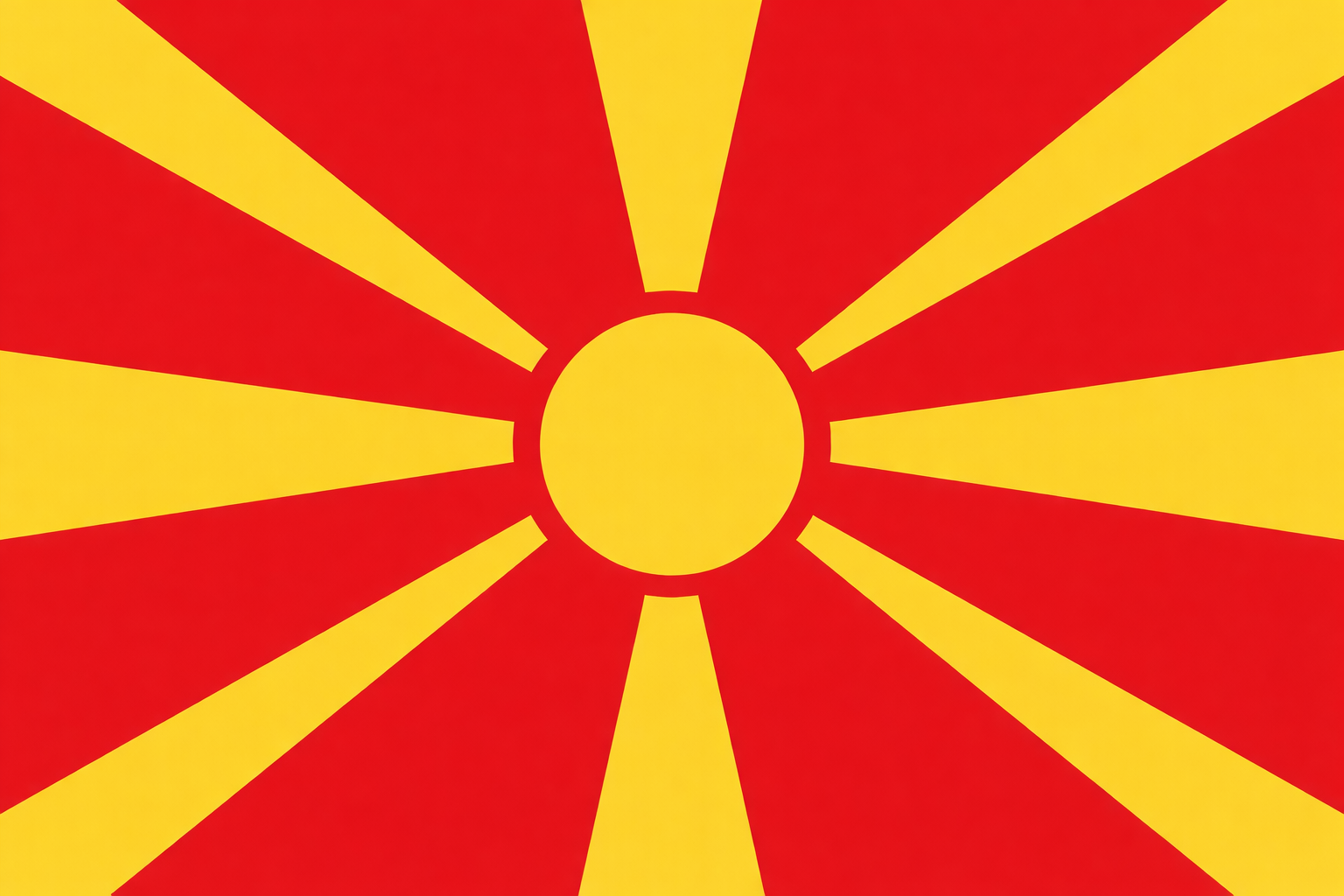Flag of North Macedonia