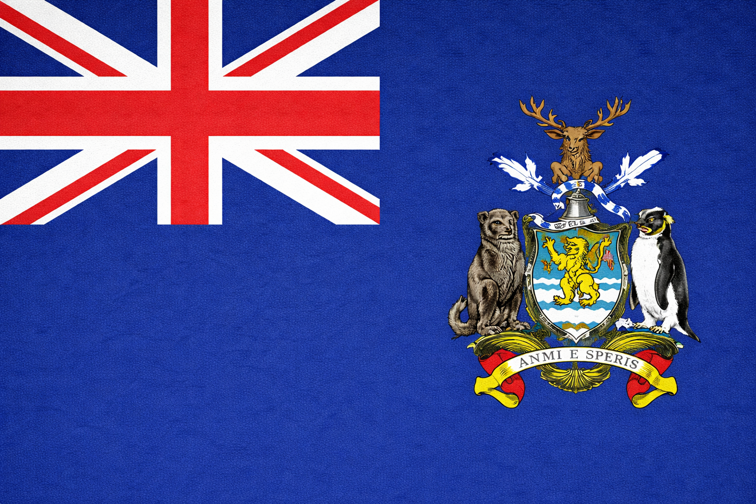 Flag of South Georgia and the Sandwich Islands