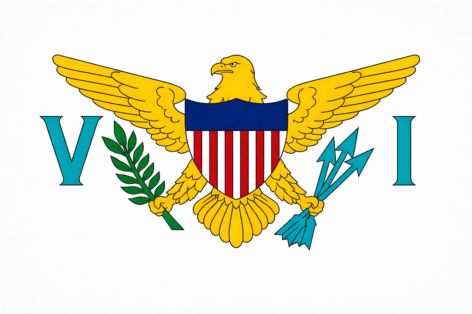 Flag of the United States Virgin Islands