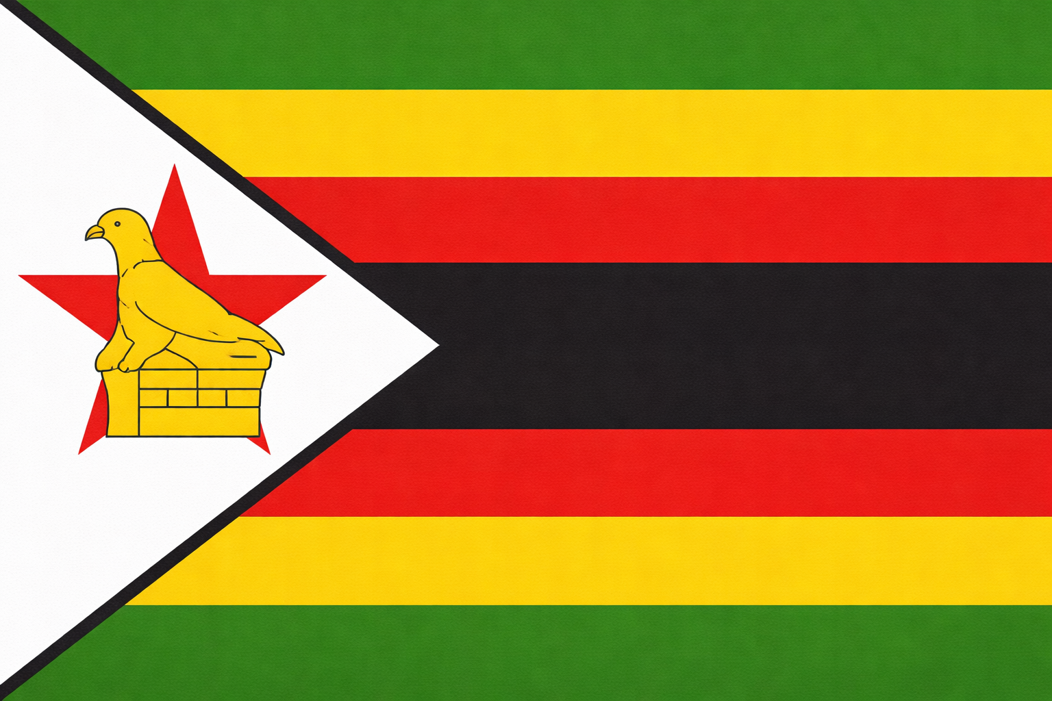 Flag of Zimbabwe